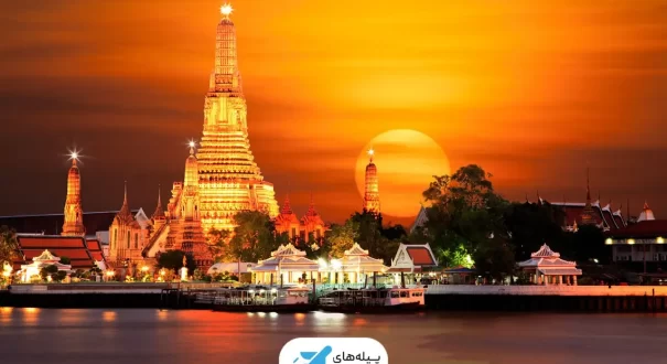 معبد وات آرون زیباترین و خاص‌ترین معابد در بانکوک