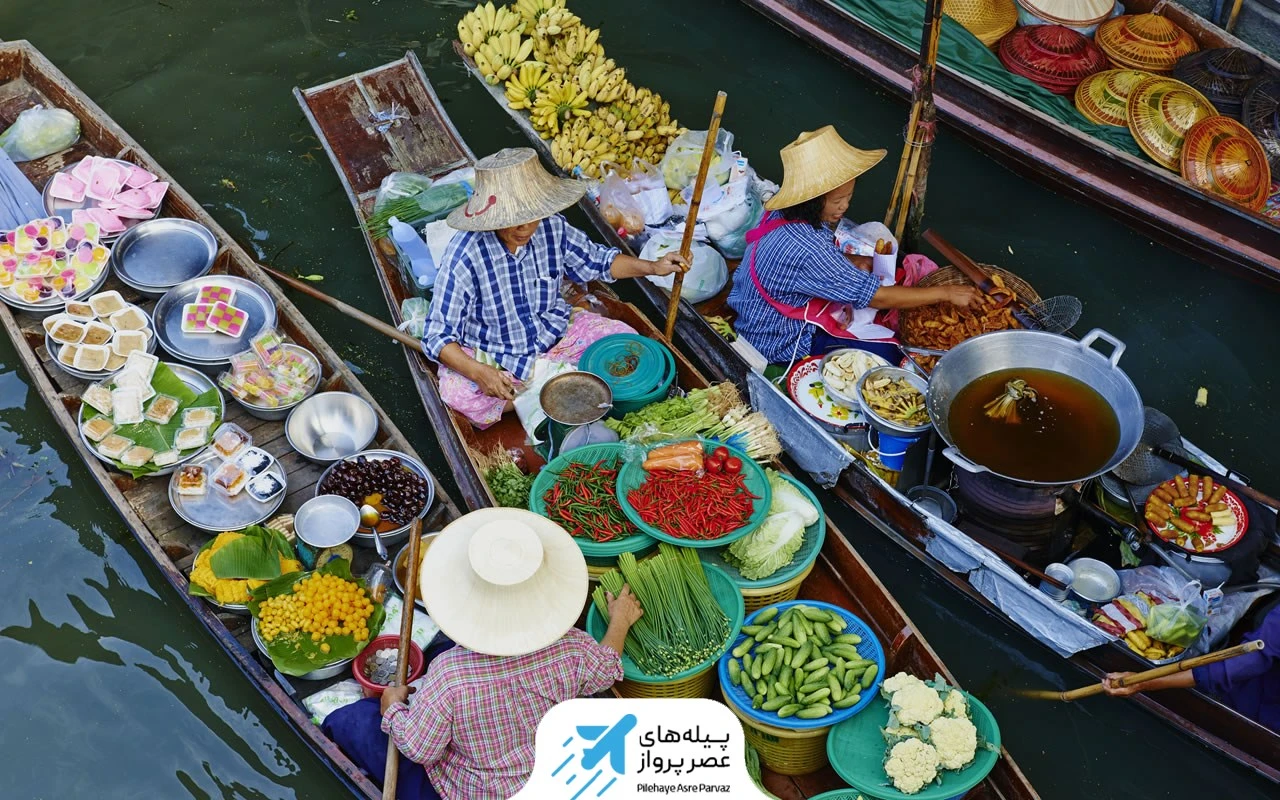 بازارهای روی آب تایلند