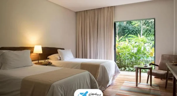 اتاق های دو تخته هتل ویلا آموزونیا برزیل