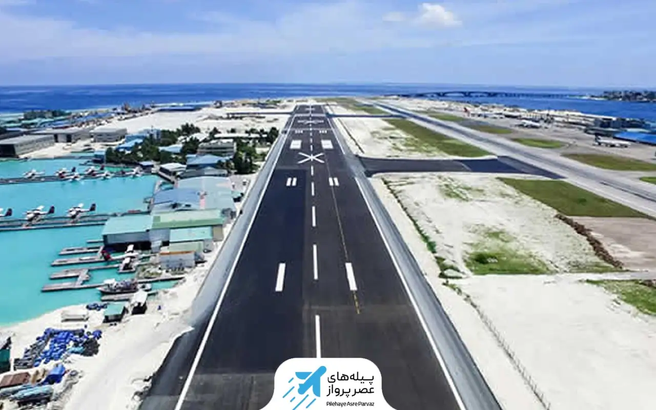 وسعت و بزرگی فرودگاه ولانا مالدیو